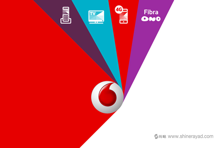 沃達豐one 電信服務品牌VI形象設計-上海品牌形象設計公司2