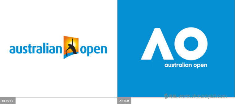 國外標(biāo)志設(shè)計資訊—澳大利亞網(wǎng)球公開賽新標(biāo)志設(shè)計-上海標(biāo)志設(shè)計公司2