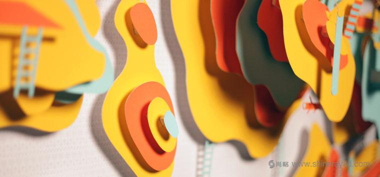 上海畫冊設(shè)計公司設(shè)計欣賞：Maison劇院兒童劇創(chuàng)意宣傳畫冊設(shè)計鏤空版7