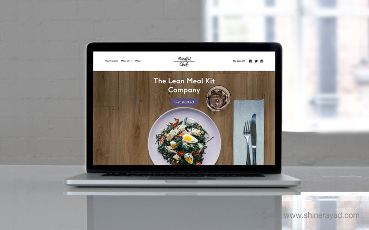 廚師上門服務(wù)與餐飲外送品牌 Mindful Chef 品牌形象設(shè)計-上海品牌設(shè)計公司6