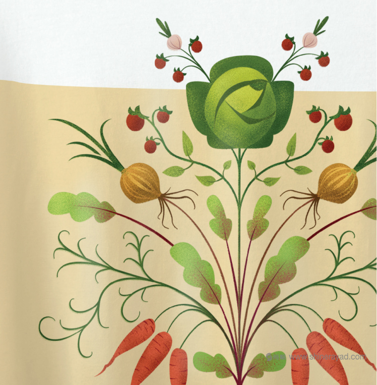 Borshch 咖啡館lVI形象設(shè)計蔬菜植物插畫設(shè)計-上海VI設(shè)計公司-上海餐飲品牌設(shè)計公司 Borshch 咖啡館lVI形象設(shè)計蔬菜植物插畫設(shè)計-上海VI設(shè)計公司-上海餐飲品牌設(shè)計公司