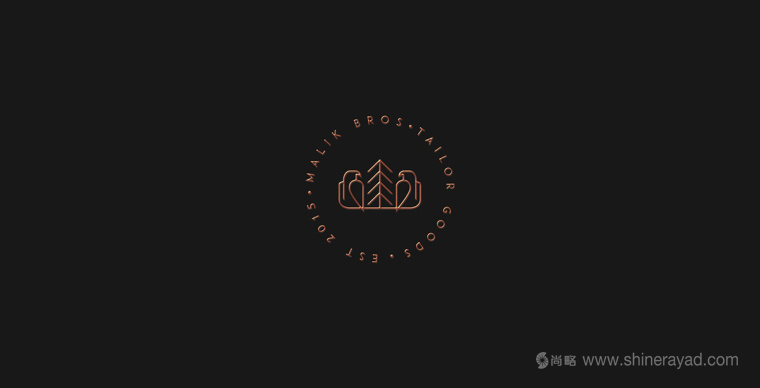 Malik Bros 定制服裝logo設(shè)計VI設(shè)計品牌形象設(shè)計-上海logo設(shè)計公司-上海VI設(shè)計公司