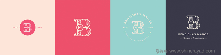 Bendichas 蛋糕面包烘培店logo設(shè)計(jì)品牌VI形象設(shè)計(jì)-上海品牌設(shè)計(jì)公司