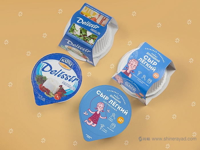 KARAT小屋兒童奶制品奶酪酸奶品牌包裝設(shè)計(jì)兒童插畫設(shè)計(jì)-上海包裝設(shè)計(jì)公司
