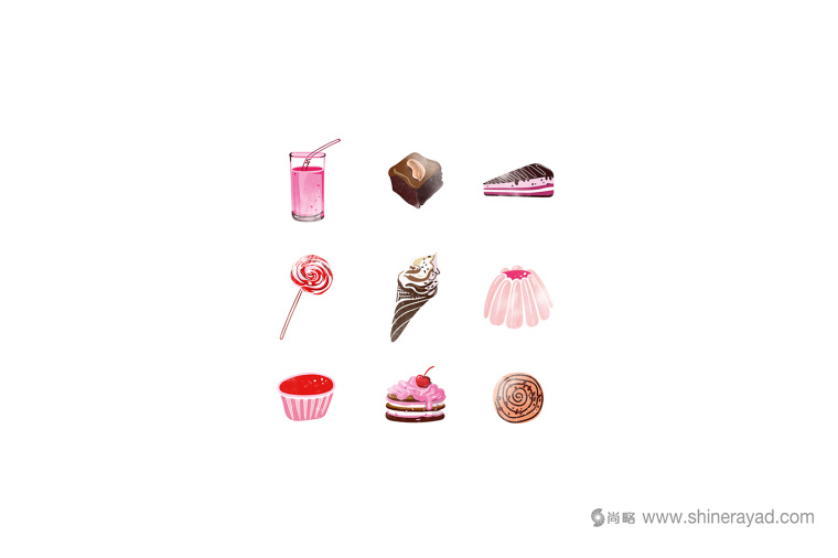 Petit plaisir 巧克力糖果包裝設(shè)計(jì)插畫設(shè)計(jì)-上海包裝設(shè)計(jì)公司