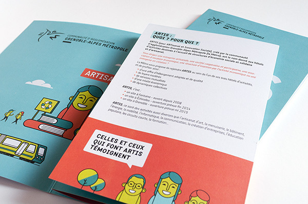 Artis 創(chuàng)新社交網(wǎng)站互聯(lián)網(wǎng)公司宣傳畫(huà)冊(cè)設(shè)計(jì)b扁平化插畫(huà)風(fēng)格-上海畫(huà)冊(cè)設(shè)計(jì)公司