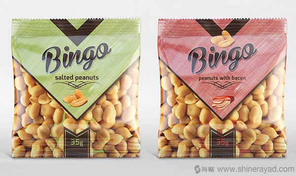 賓果鹽漬花生包裝-上海包裝設計公司 賓果鹽漬花生包裝-上海包裝設計公司