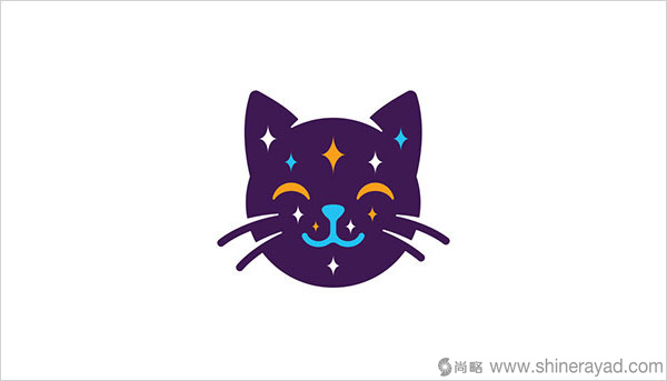 可愛貓元素Logo設計集合——上海Logo設計公司設計靈感 可愛貓元素Logo設計集合——上海Logo設計公司設計靈感