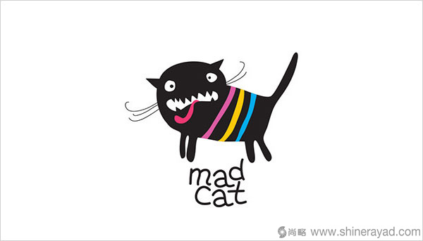 可愛貓元素Logo設計集合——上海Logo設計公司設計靈感 可愛貓元素Logo設計集合——上海Logo設計公司設計靈感