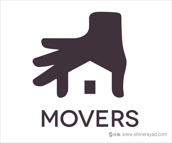 Movers 房產(chǎn)APP Logo設(shè)計-上海logo設(shè)計公司 Movers 房產(chǎn)APP Logo設(shè)計-上海logo設(shè)計公司