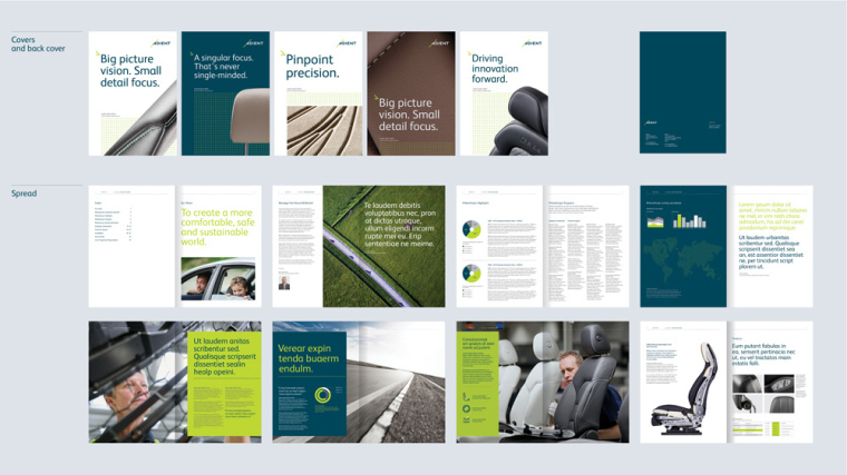 汽車內(nèi)飾汽車座椅零件系統(tǒng)品牌Adient品牌形象重塑-VI設(shè)計(jì)-畫冊設(shè)計(jì)-上海VI設(shè)計(jì)公司