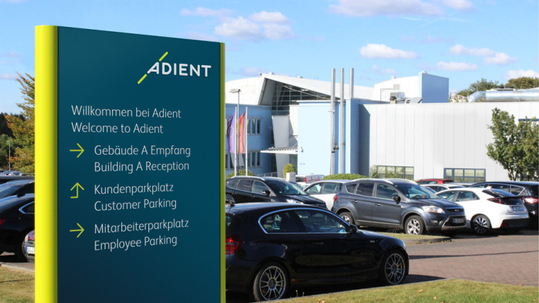 汽車內(nèi)飾汽車座椅零件系統(tǒng)品牌Adient品牌形象重塑-公司環(huán)境VI設(shè)計(jì)-上海VI設(shè)計(jì)公司