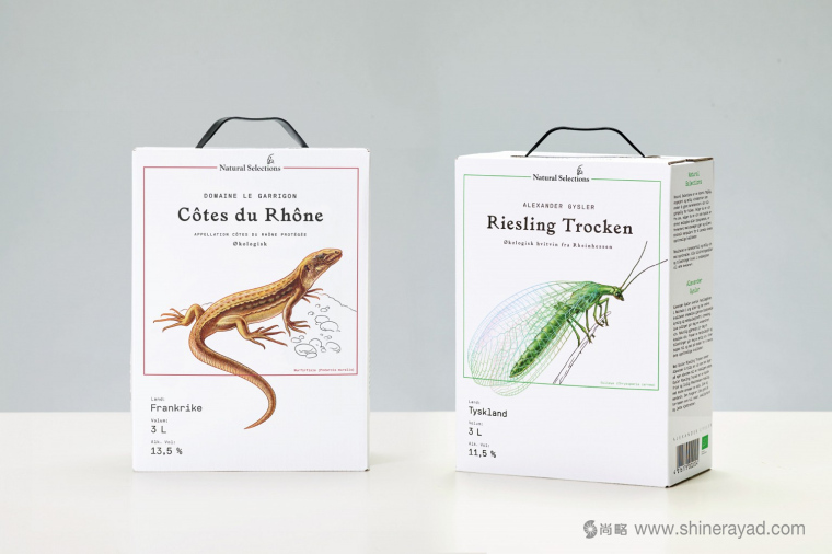 自然選擇昆蟲插畫篇葡萄酒包裝設(shè)計(jì)-上海包裝設(shè)計(jì)公司