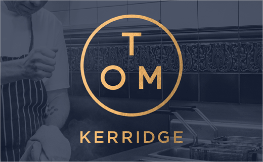 米其林餐廳Tom Kerridge連鎖店餐飲品牌VI形象設(shè)計logo設(shè)計-上海VI設(shè)計公司