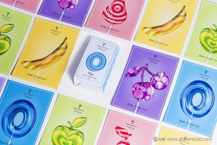 糖果風(fēng)格 MontCarotte嬰兒兒童牙膠牙膏包裝設(shè)計(jì)-上海包裝設(shè)計(jì)公司-1 糖果風(fēng)格 MontCarotte嬰兒兒童牙膠牙膏包裝設(shè)計(jì)-上海包裝設(shè)計(jì)公司-1