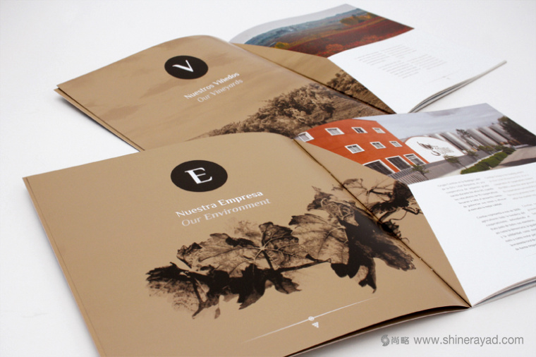 非常高檔藝術(shù)的暗金色Covi?as葡萄酒酒莊宣傳畫冊設(shè)計-上海宣傳畫冊設(shè)計公司5