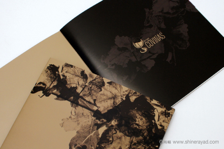 非常高檔藝術(shù)的暗金色Covi?as葡萄酒酒莊宣傳畫冊設(shè)計-上海宣傳畫冊設(shè)計公司10