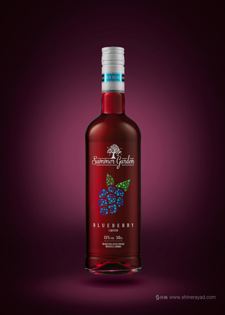 Summer Garden 夏日花園含酒精飲料包裝設(shè)計(jì)－上海包裝設(shè)計(jì)公司