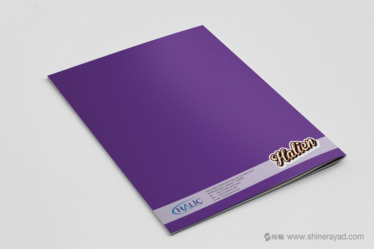 紫色調(diào) Halien 餅干品牌產(chǎn)品宣傳手冊設(shè)計-上海畫冊設(shè)計公司設(shè)計欣賞4