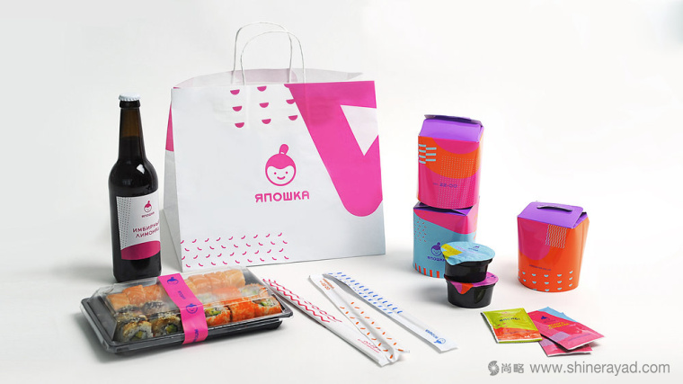 YAPOSHKA 外賣餐飲服務(wù)品牌形象視覺識別設(shè)計與外賣包裝盒設(shè)計 YAPOSHKA 外賣餐飲服務(wù)品牌形象視覺識別設(shè)計與外賣包裝盒設(shè)計
