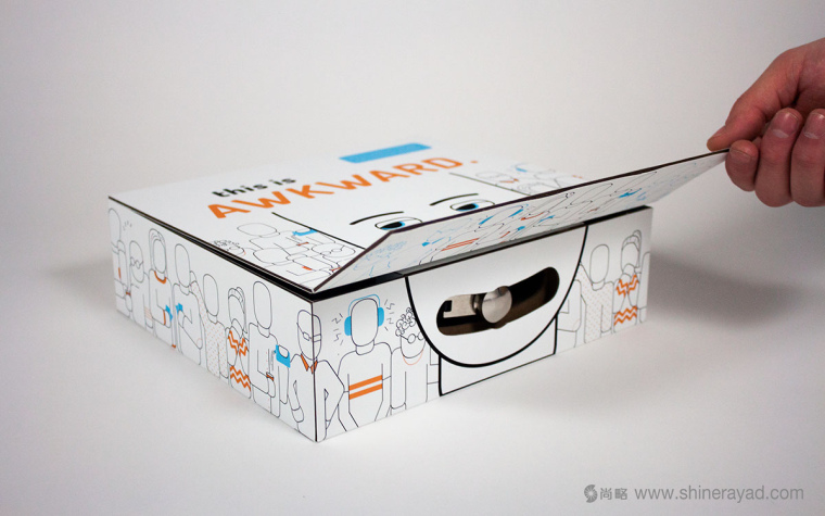Awkward 創(chuàng)意套裝耳機(jī)包裝設(shè)計(jì)-上海包裝設(shè)計(jì)公司創(chuàng)意包裝欣賞