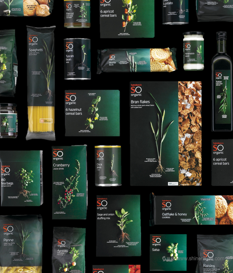 上海食品包裝設(shè)計(jì)公司欣賞：SO 品牌化風(fēng)格有機(jī)食品包裝設(shè)計(jì)家族5
