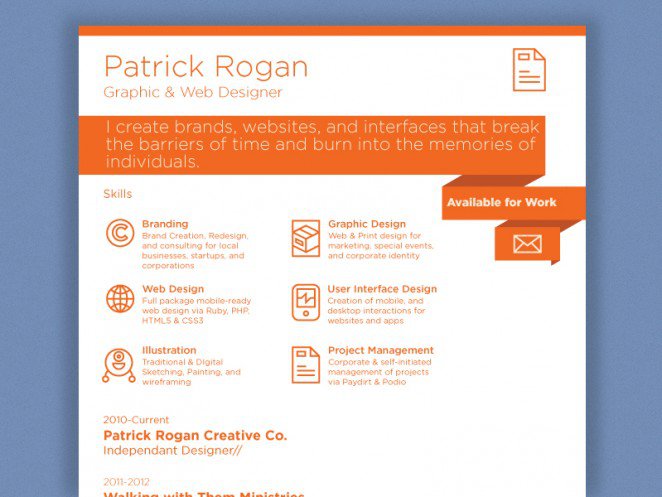 50個精美簡歷設(shè)計靈感模版-上海尚略品牌策劃設(shè)計公司 50個精美簡歷設(shè)計靈感模版-上海尚略品牌策劃設(shè)計公司