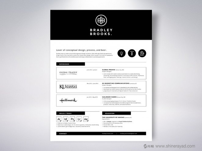 50個精美簡歷設(shè)計靈感模版-上海尚略品牌策劃設(shè)計公司 50個精美簡歷設(shè)計靈感模版-上海尚略品牌策劃設(shè)計公司