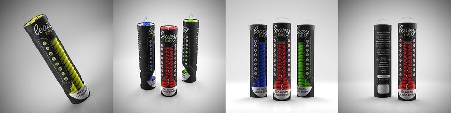 Leazy彩色鞋帶創(chuàng)意包裝設(shè)計(jì)-上海包裝設(shè)計(jì)公司