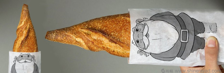 趣味面包創(chuàng)意包裝設(shè)計(jì)-上海包裝設(shè)計(jì)公司