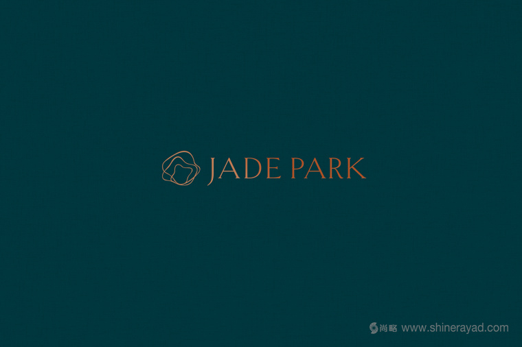 上海VI設(shè)計公司分享Jade Park 豪華公寓住宅地產(chǎn)LOGO設(shè)計1