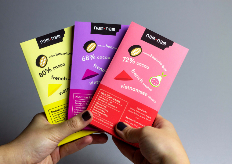 上海包裝設(shè)計(jì)公司欣賞：可愛(ài)兒童的越南namnam兒童巧克力包裝設(shè)計(jì)5