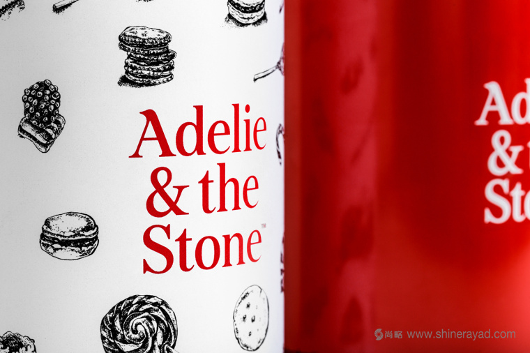 Adelie & the Stone 購物中心節(jié)日品牌形象設(shè)計與插畫禮品包裝設(shè)計