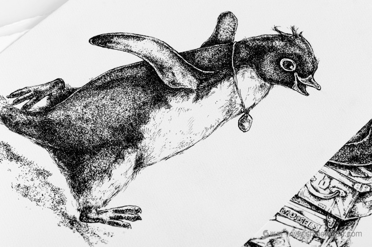 Adelie & the Stone 購物中心節(jié)日品牌形象設(shè)計與插畫禮品包裝設(shè)計