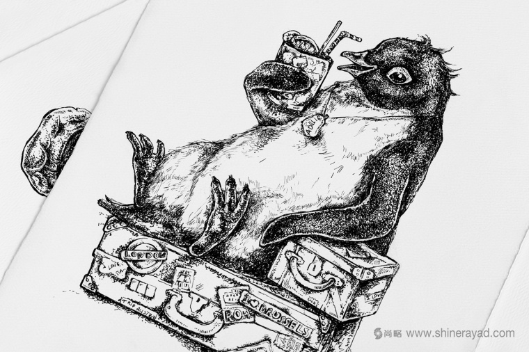 Adelie & the Stone 購物中心節(jié)日品牌形象設(shè)計與插畫禮品包裝設(shè)計