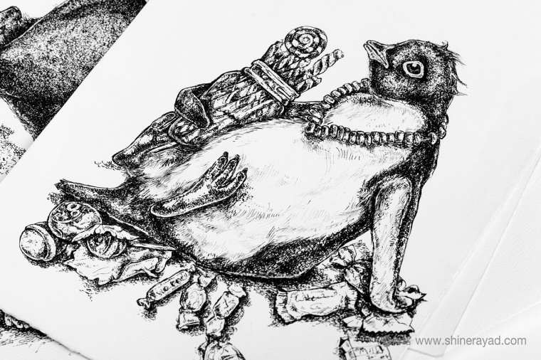 Adelie & the Stone 購物中心節(jié)日品牌形象設(shè)計與插畫禮品包裝設(shè)計