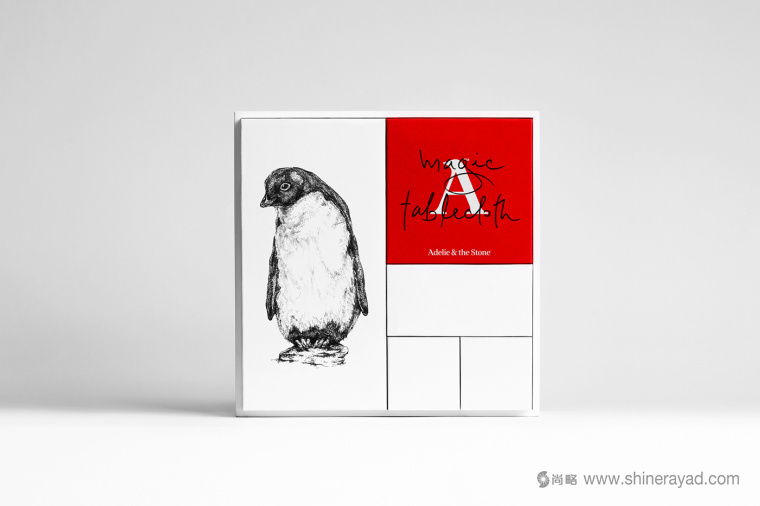 Adelie & the Stone 購物中心節(jié)日品牌形象設(shè)計與插畫禮品包裝設(shè)計