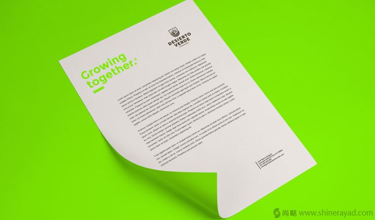 Desierto Verde 有機農產品品品牌信紙設計-上海品牌設計公司8