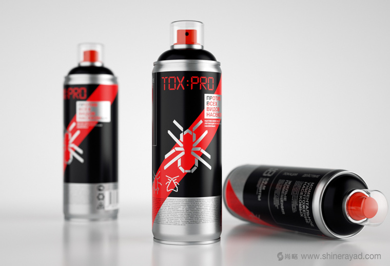 上海包裝設(shè)計(jì)公司設(shè)計(jì)欣賞-TOX:PRO 殺蟲劑驅(qū)蚊劑系列產(chǎn)品包裝設(shè)計(jì)2 上海包裝設(shè)計(jì)公司設(shè)計(jì)欣賞-TOX:PRO 殺蟲劑驅(qū)蚊劑系列產(chǎn)品包裝設(shè)計(jì)2