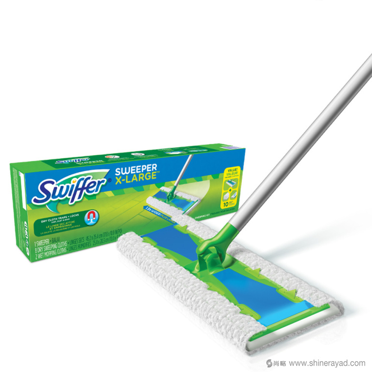上海包裝設(shè)計公司-Swiffer清潔拖把品牌包裝設(shè)計4