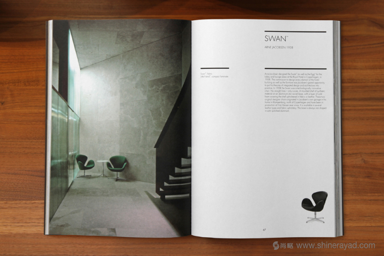 上海畫冊設(shè)計公司設(shè)計欣賞:丹麥知名家具品牌Fritz Hansen家具宣傳畫冊設(shè)計4 上海畫冊設(shè)計公司設(shè)計欣賞:丹麥知名家具品牌Fritz Hansen家具宣傳畫冊設(shè)計4