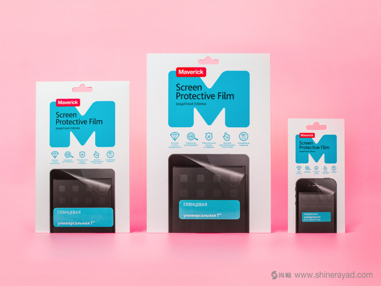 Maverick 智能手機(jī)充電線、手機(jī)耳機(jī)、數(shù)據(jù)線包、電池等移動(dòng)配件產(chǎn)品包裝設(shè)計(jì)2