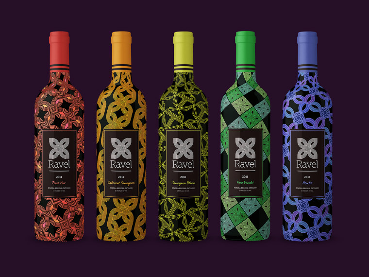 幾何線條圖形風格 RAVEL葡萄酒品牌商標設(shè)計與包裝酒標設(shè)計-上海包裝設(shè)計公司6 幾何線條圖形風格 RAVEL葡萄酒品牌商標設(shè)計與包裝酒標設(shè)計-上海包裝設(shè)計公司6