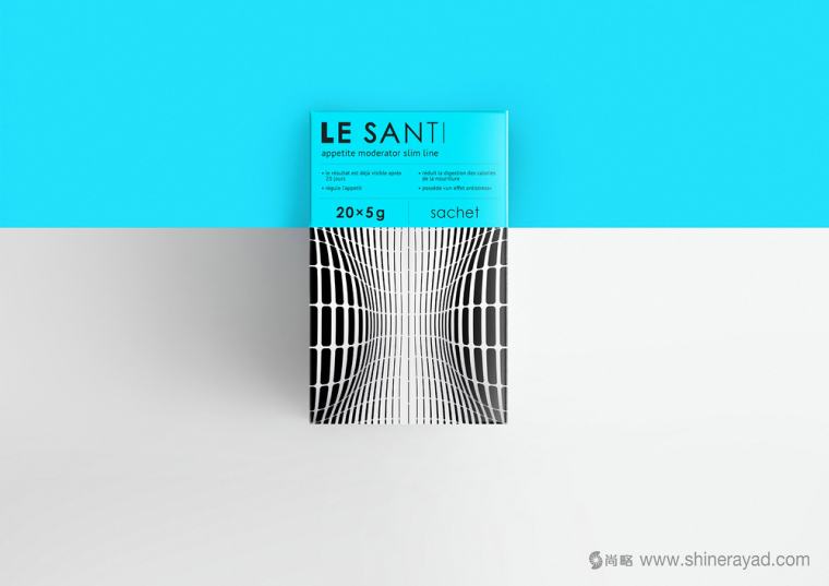 LE SANTI 幾何線條風美體塑身減肥產(chǎn)品包裝設計-上海包裝設計公司設計欣賞4 LE SANTI 幾何線條風美體塑身減肥產(chǎn)品包裝設計-上海包裝設計公司設計欣賞4