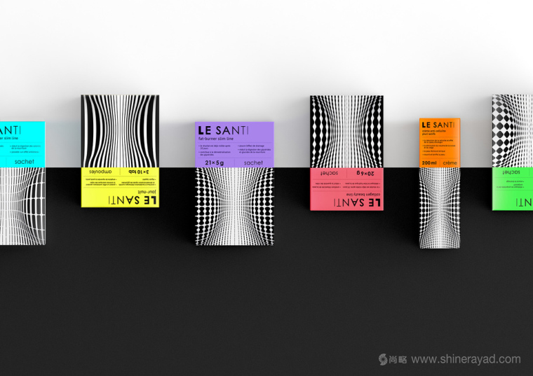 LE SANTI 幾何線條風美體塑身減肥產(chǎn)品包裝設計-上海包裝設計公司設計欣賞3 LE SANTI 幾何線條風美體塑身減肥產(chǎn)品包裝設計-上海包裝設計公司設計欣賞3