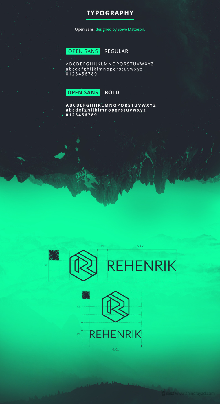 REHENRIK 商業(yè)設(shè)計公司R字母LOGO設(shè)計-上海LOGO設(shè)計公司欣賞3