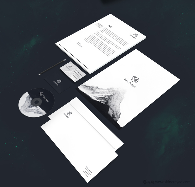 REHENRIK 商業(yè)設(shè)計公司R字母LOGO設(shè)計-上海LOGO設(shè)計公司欣賞5