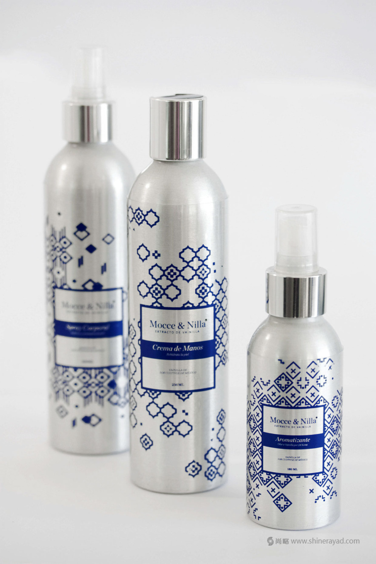 青花瓷風(fēng)格 Mocce & Nilla 化妝品護(hù)膚品包裝設(shè)計-上海包裝設(shè)計公司設(shè)計欣賞4