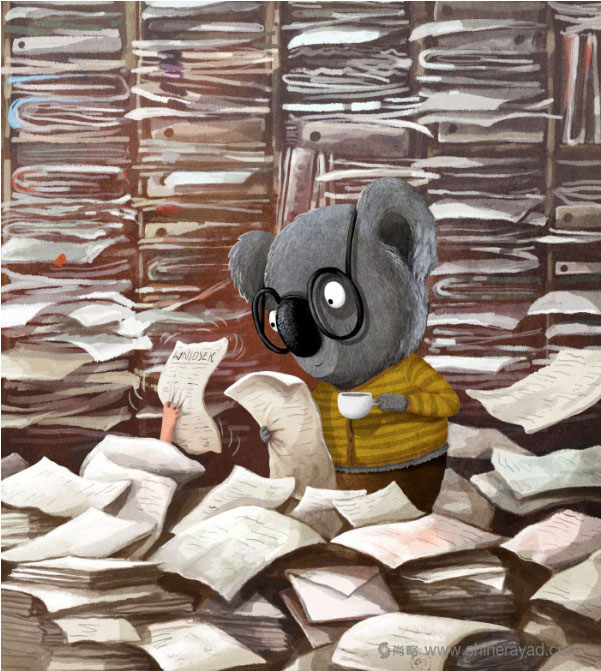 上海品牌形象設(shè)計公司尚略分享考拉不允許兒童插畫設(shè)計欣賞7