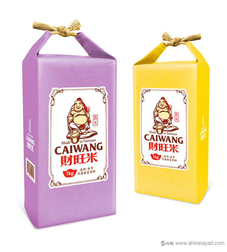 臺(tái)灣財(cái)旺米大米包裝設(shè)計(jì)-上海包裝設(shè)計(jì)公司設(shè)計(jì)欣賞5